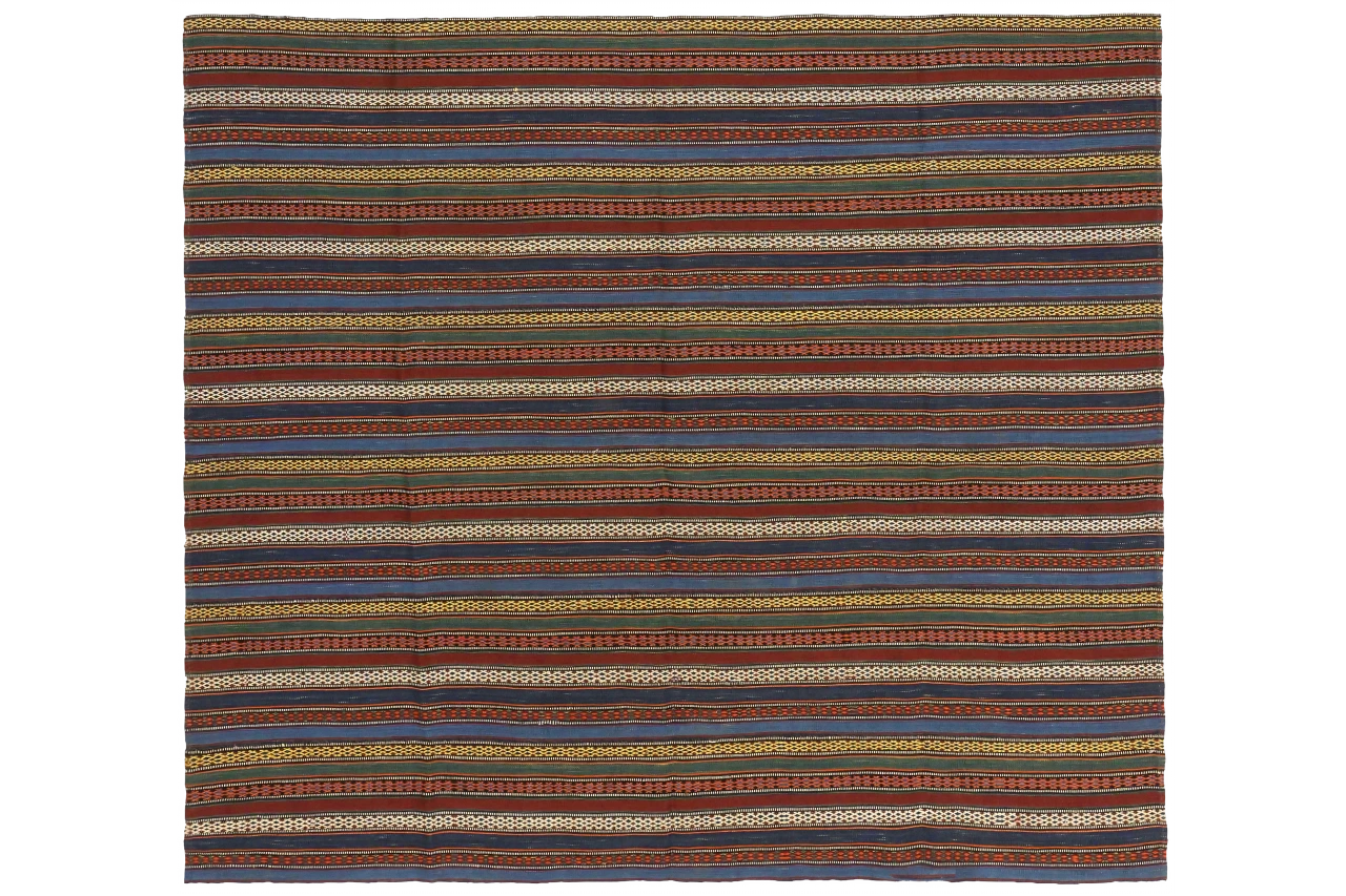 Antique Persian Transitional Rug 13563