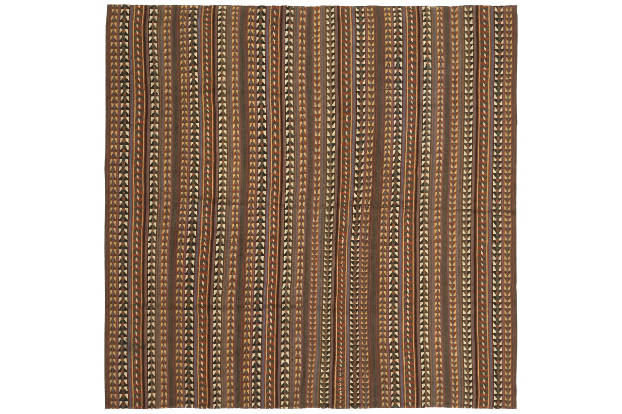 Antique Persian Transitional Rug 13565