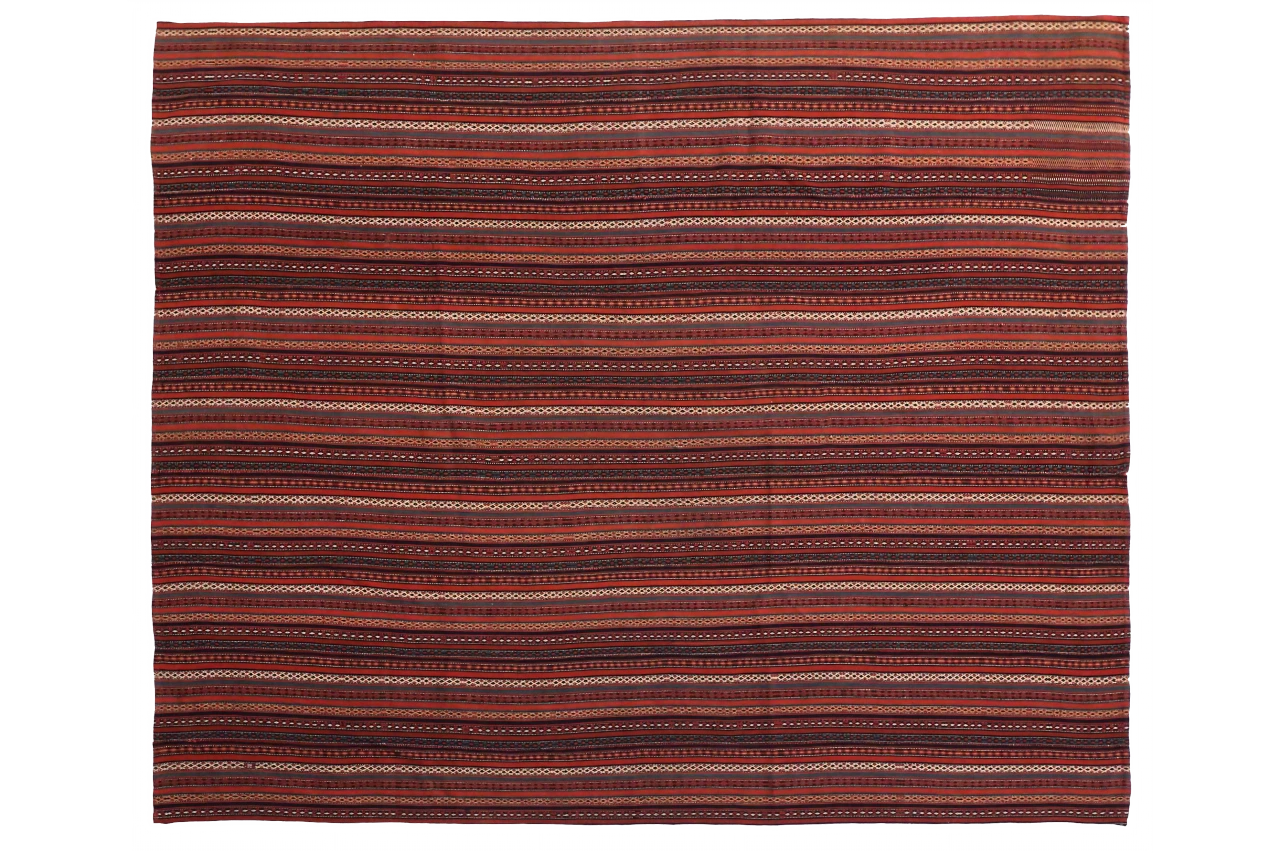 Antique Persian Transitional Rug 13567