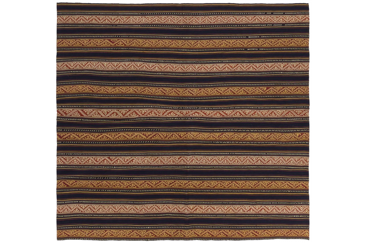 Antique Persian Transitional Rug 13569