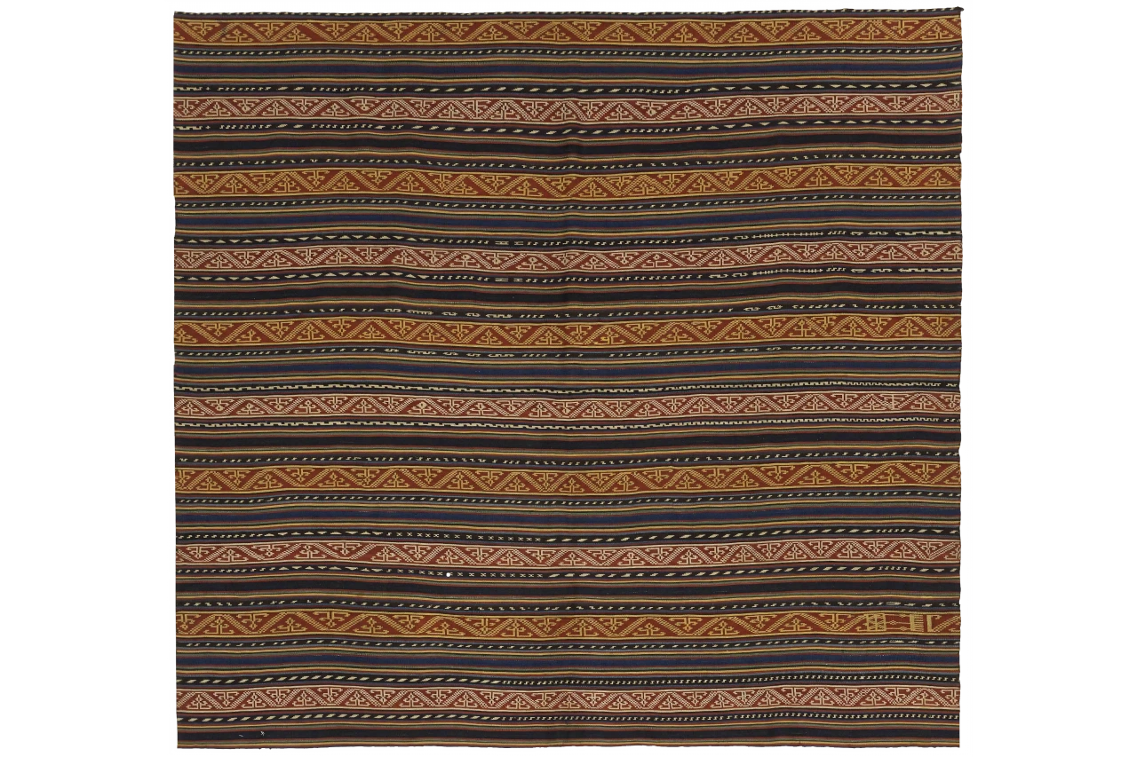 Antique Persian Transitional Rug 13571