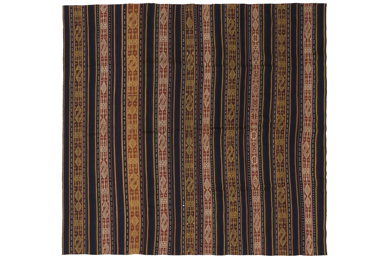 Antique Persian Transitional Rug 13572