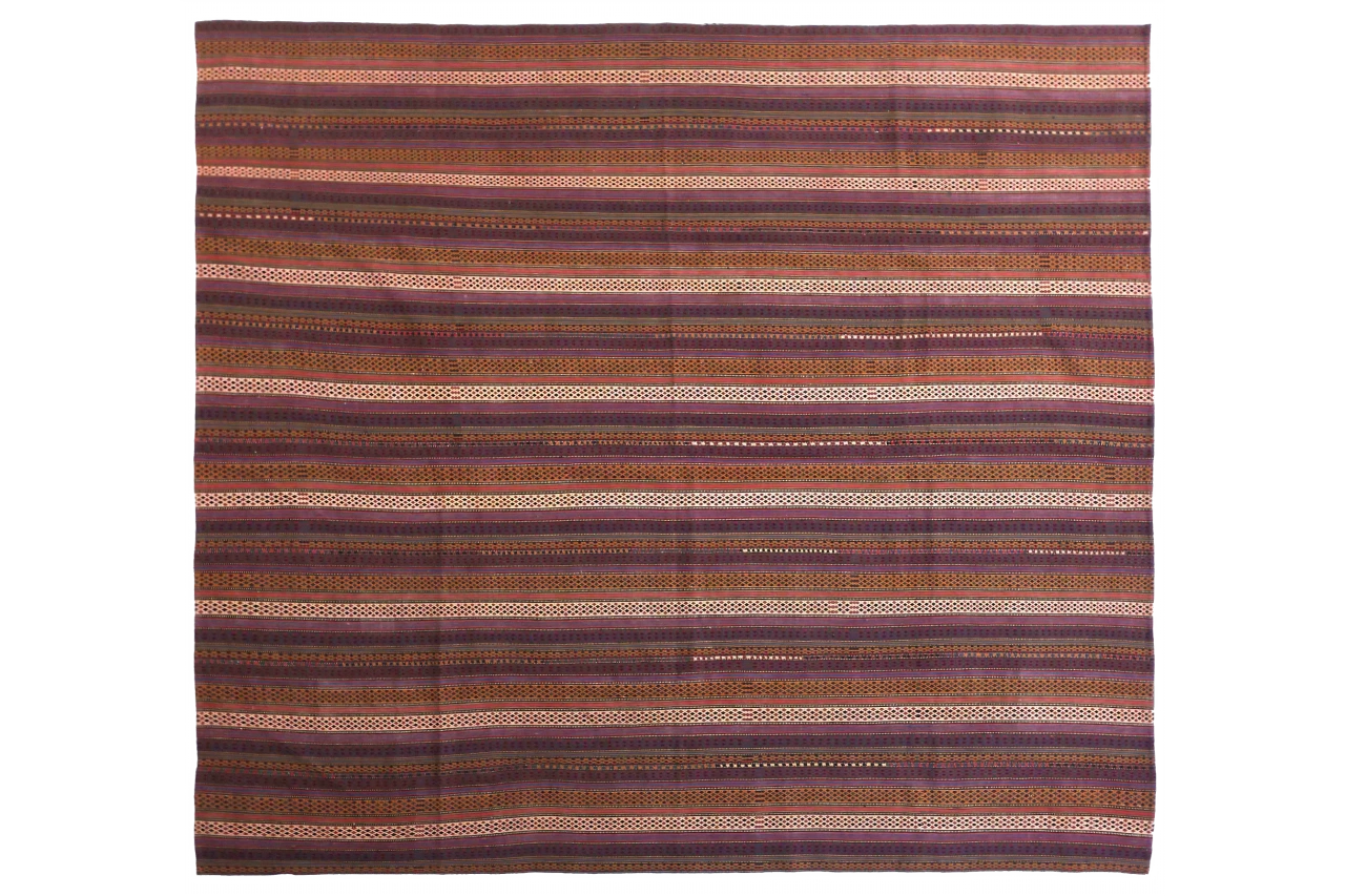 Antique Persian Transitional Rug 13573