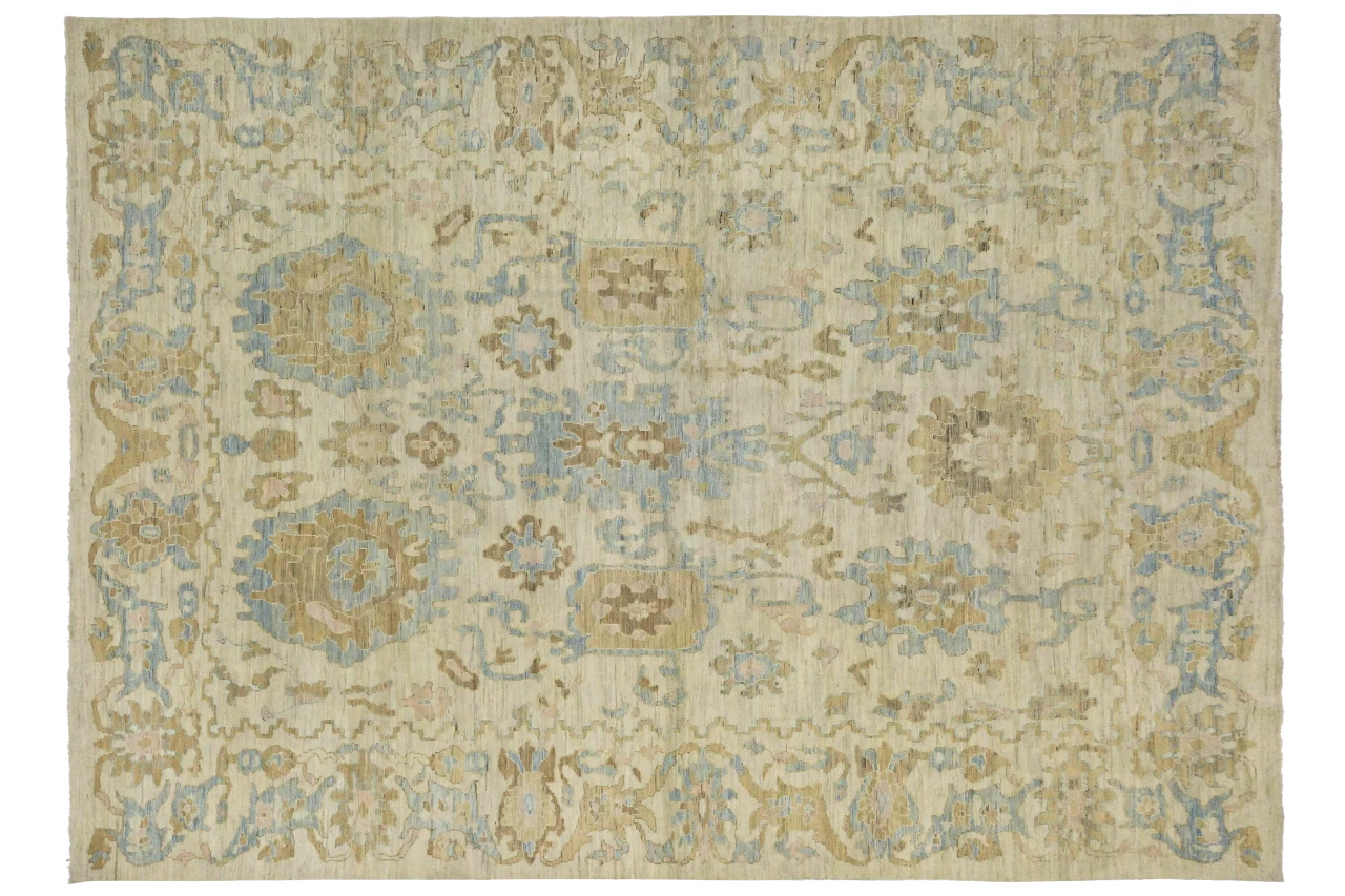 Turkey Sultanabad Transitional Rug 13742