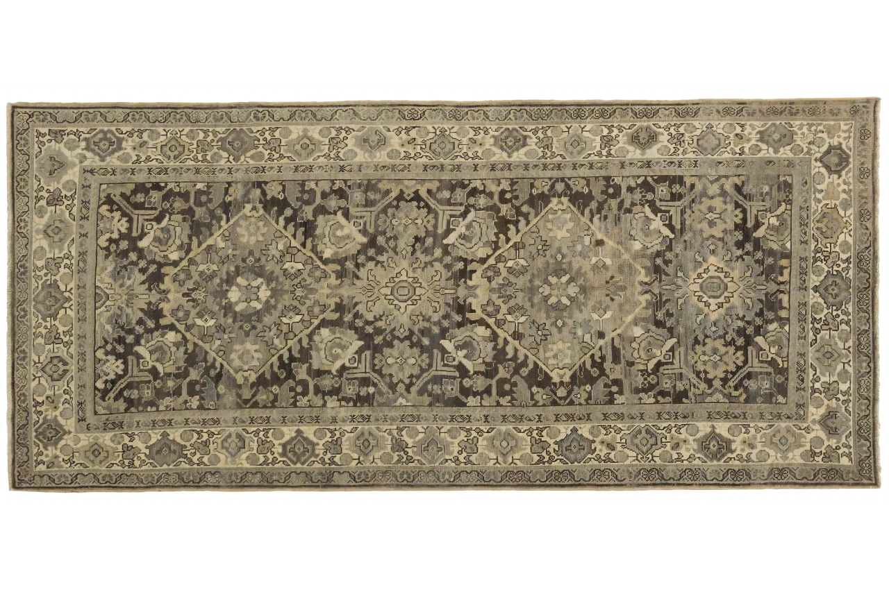 Antique Persian Mahal Transitional Rug 13776