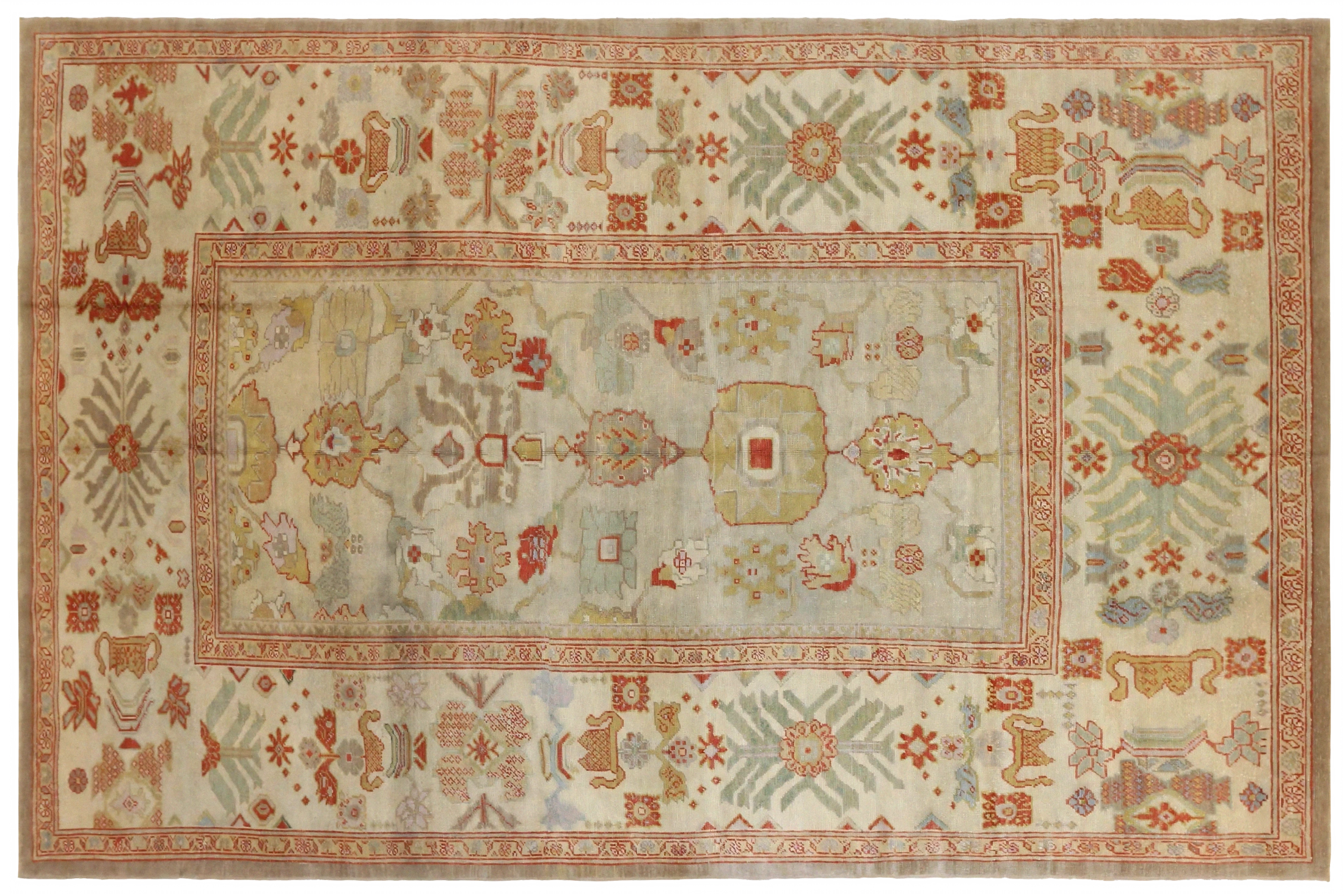 Persian Oushak Transitional Rug 13868