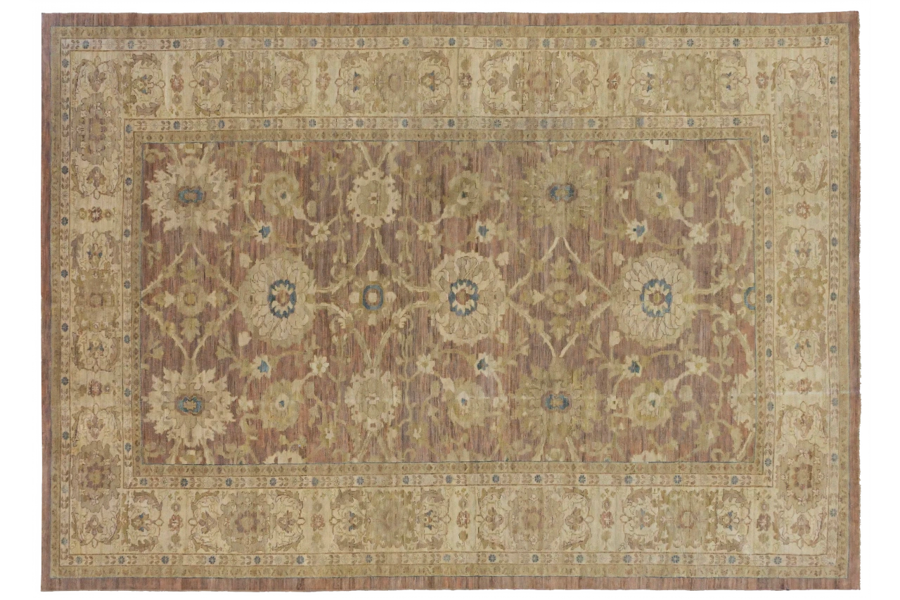 Persian Sultanabad Transitional Rug 13945