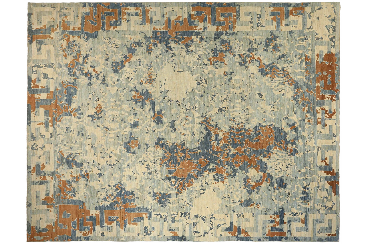 Persian Sultanabad Transitional Rug 14006