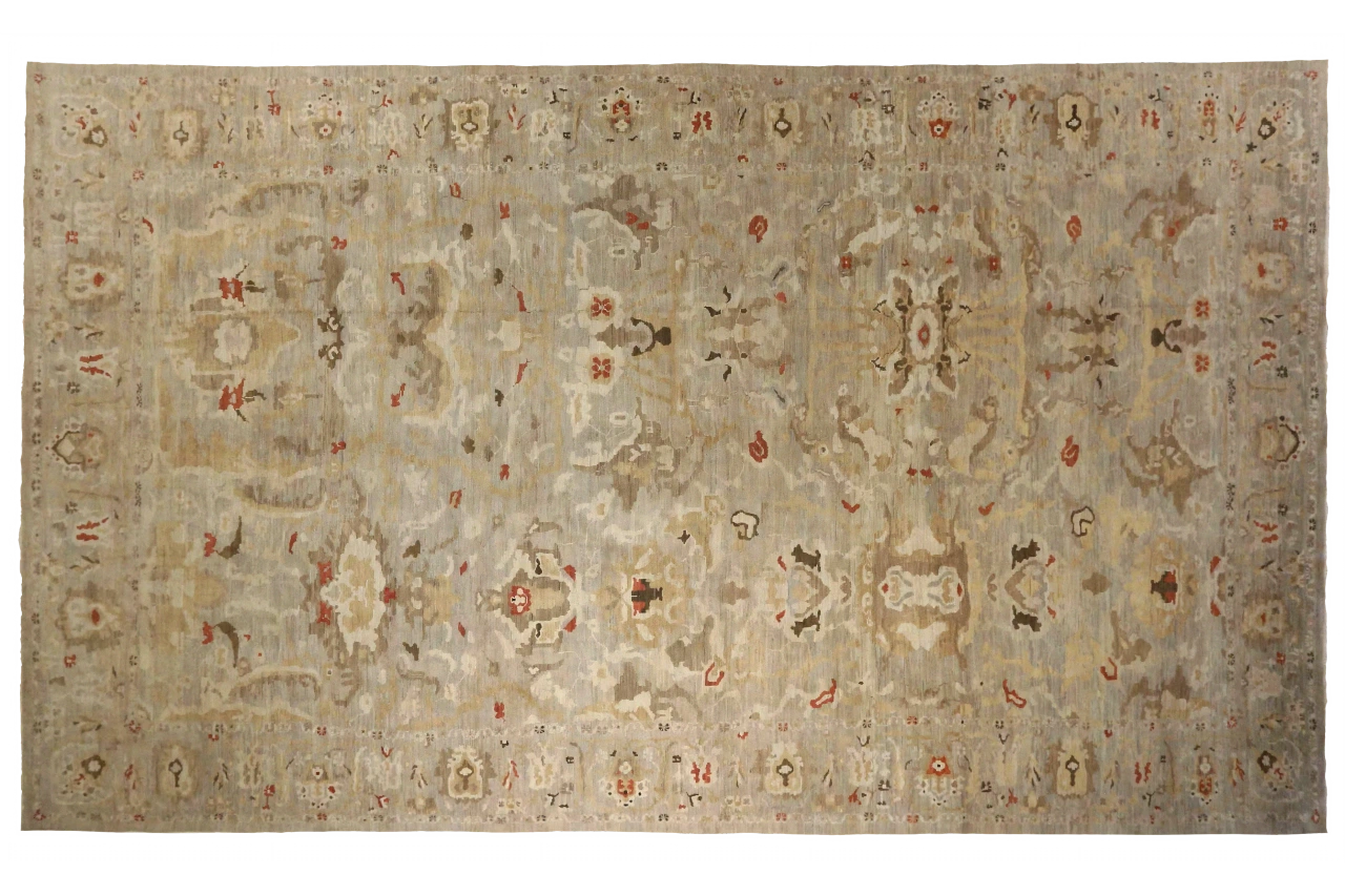 Turkey Sultanabad Transitional Rug 14037