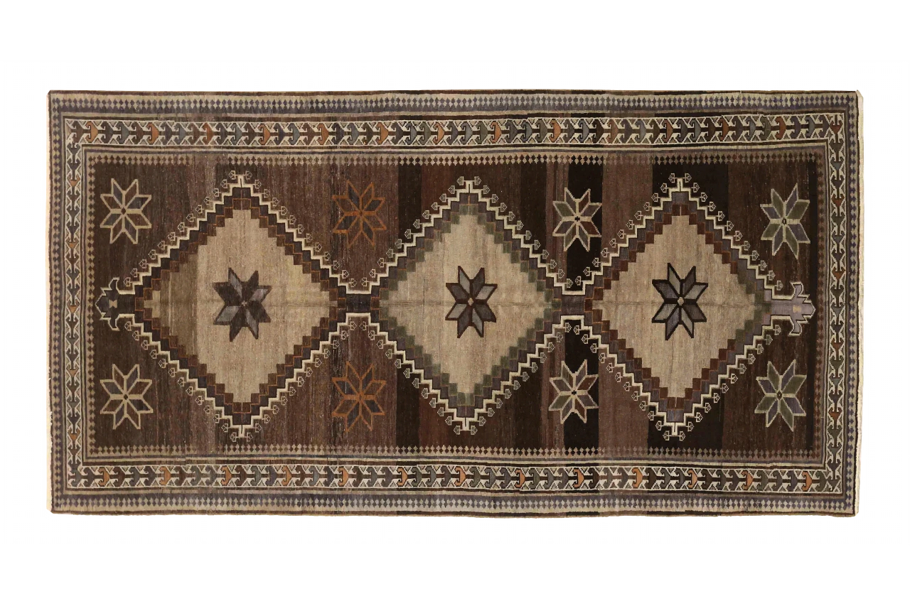 Antique Persian Malayer Transitional Rug 14103