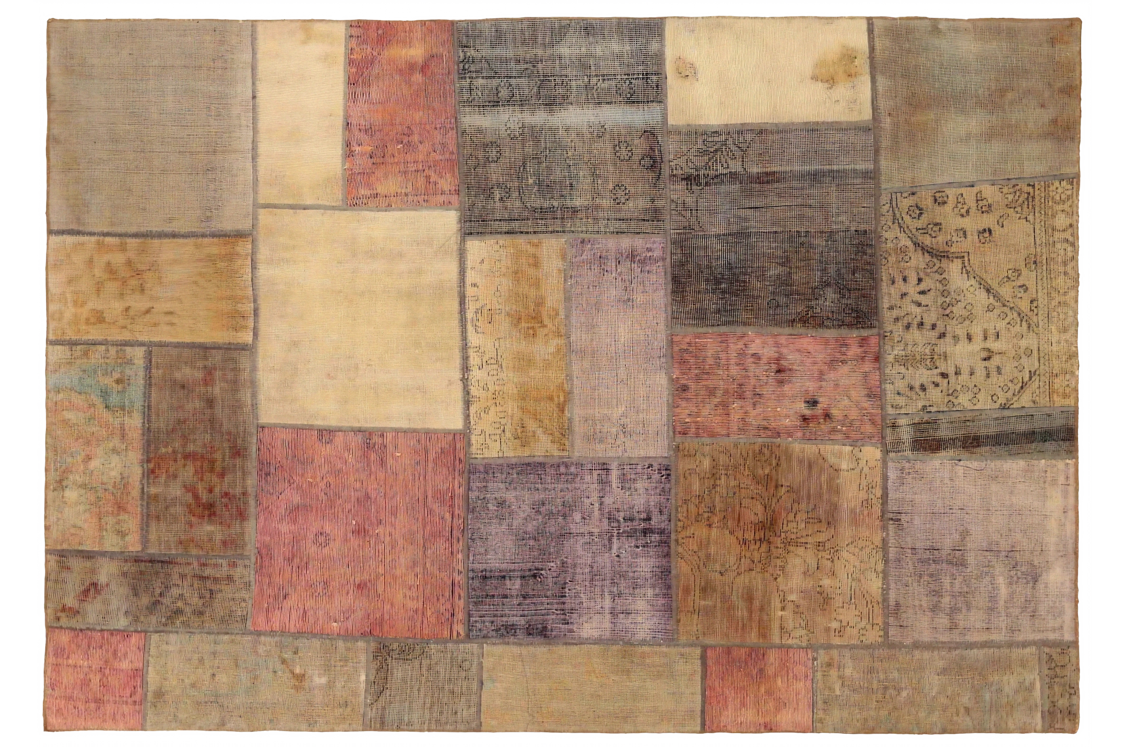 Antique Persian Transitional Rug 14932