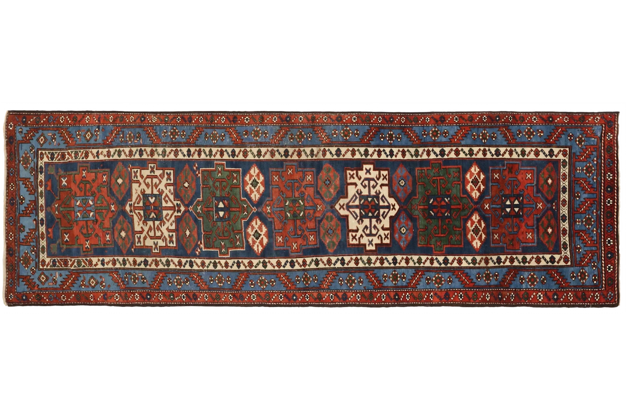 Antique Persian Azarbaijan Traditional Rug 15444