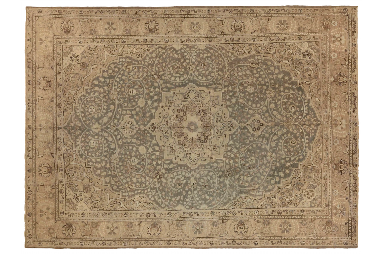 Antique Persian Transitional Rug 15458