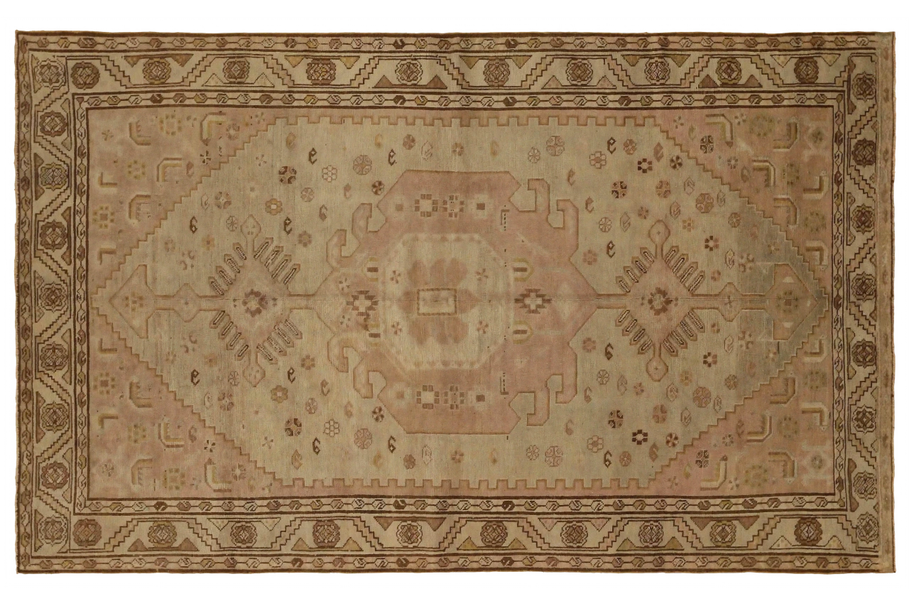 Antique Persian Azarbaijan Transitional Rug 15499