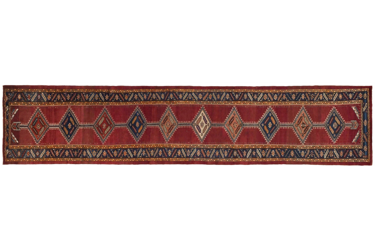 Antique Persian Bakhshayesh Traditional Rug 15513