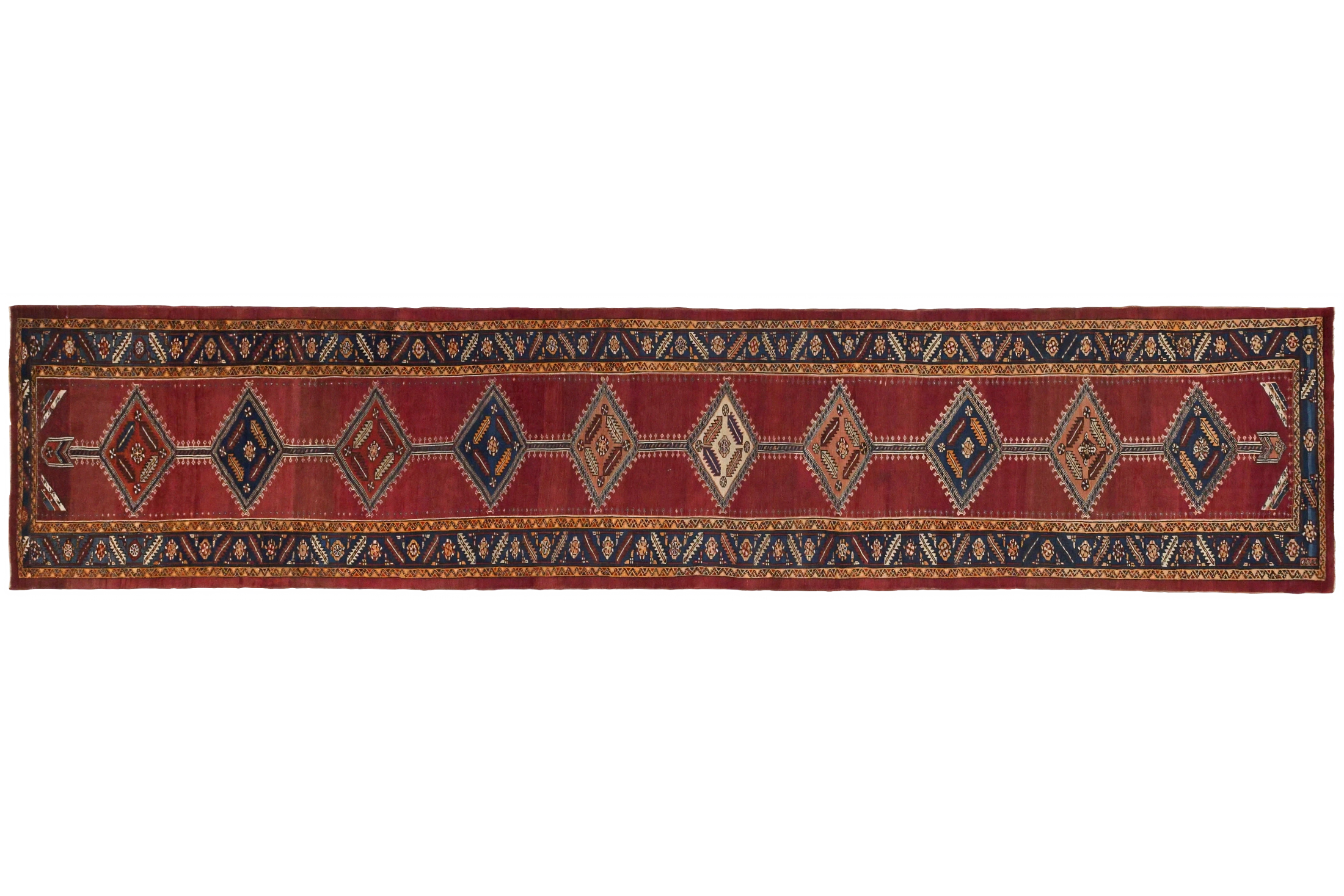 Antique Persian Bakhshayesh Traditional Rug 15513