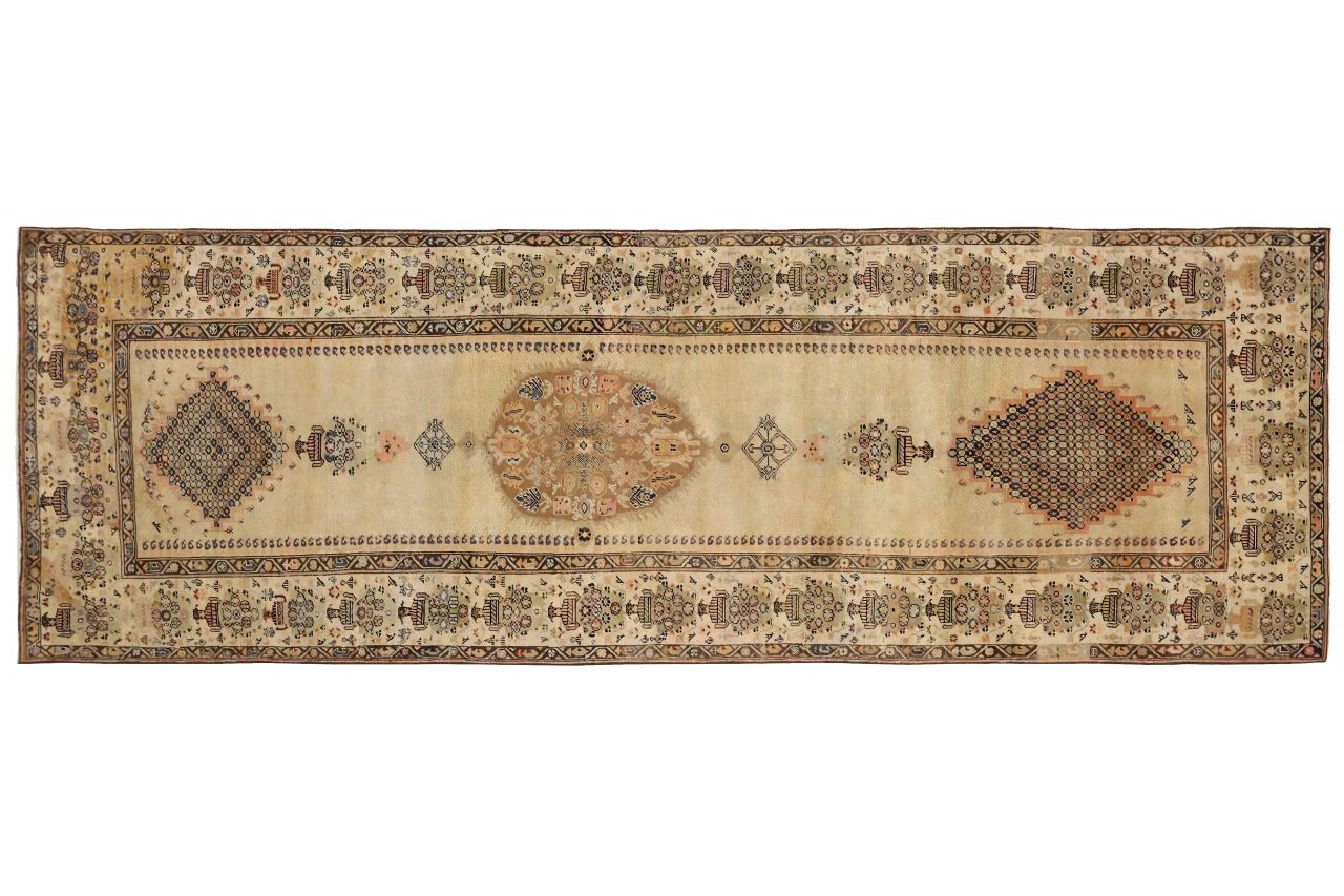 Antique Persian Sarab Traditional Rug 15746