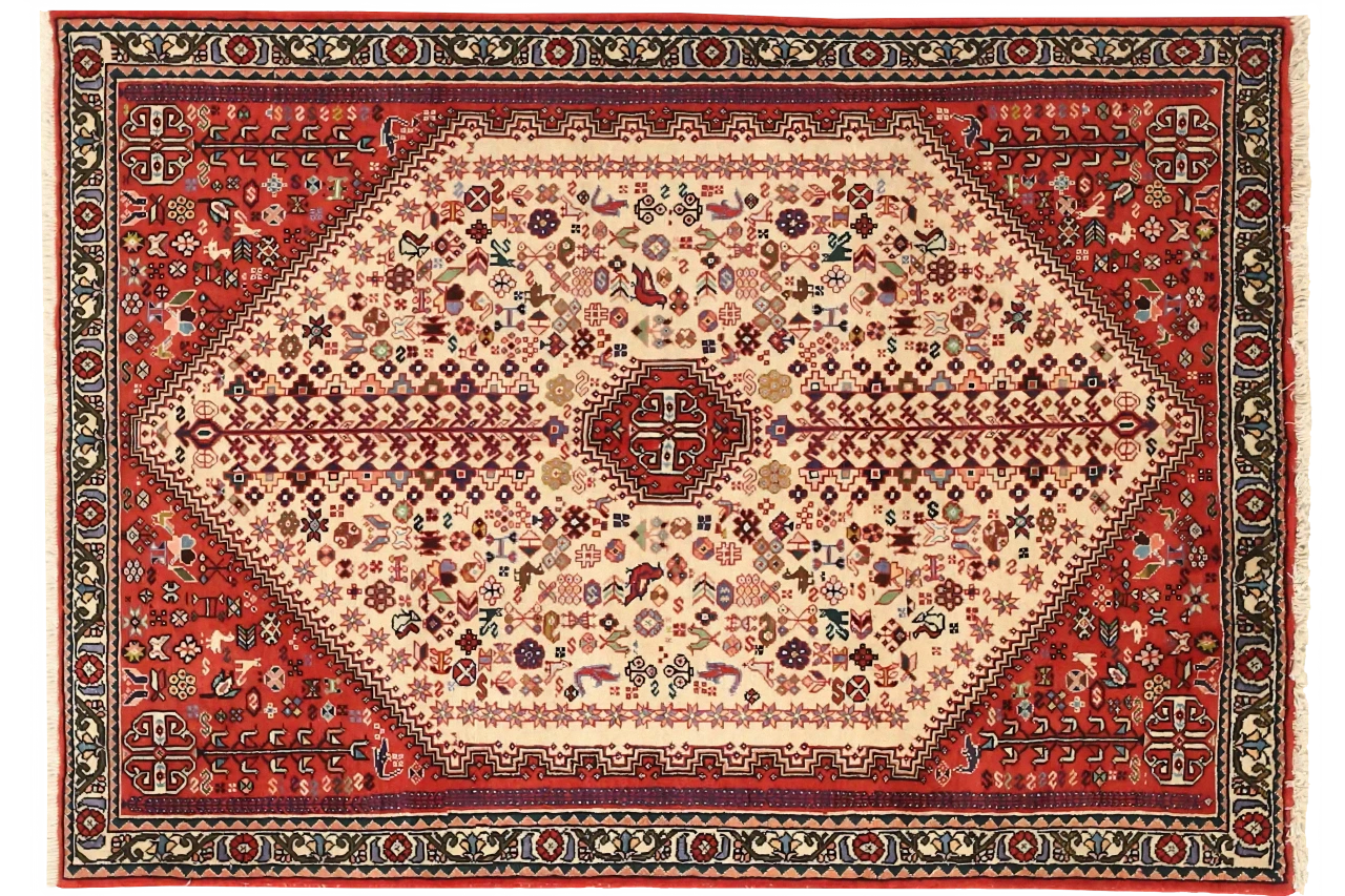 Persian Abadeh Traditional Rug 15772