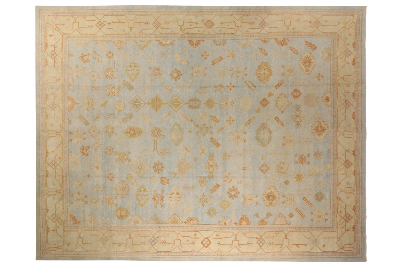 Turkey Oushak Transitional Rug 15782