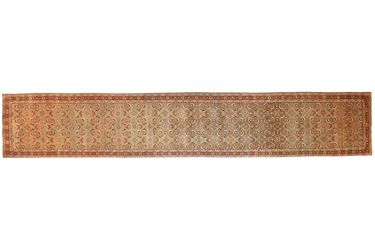 Antique Persian Tabriz Transitional Rug 16101