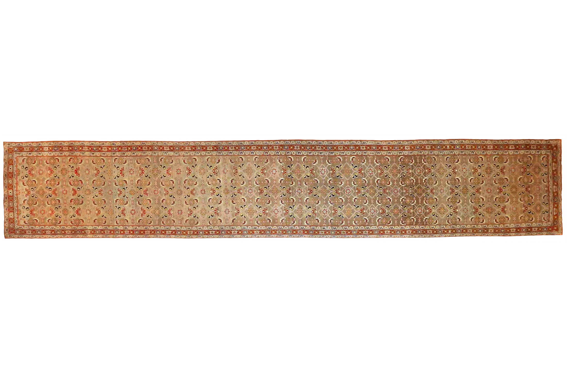 Antique Persian Tabriz Transitional Rug 16101