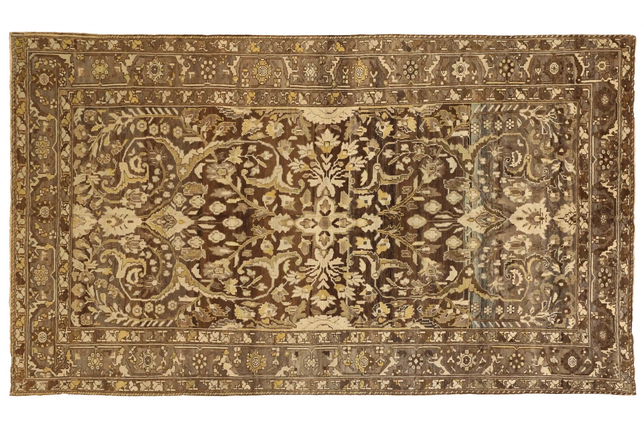 Antique Persian Bakhtiar Transitional Rug 16104
