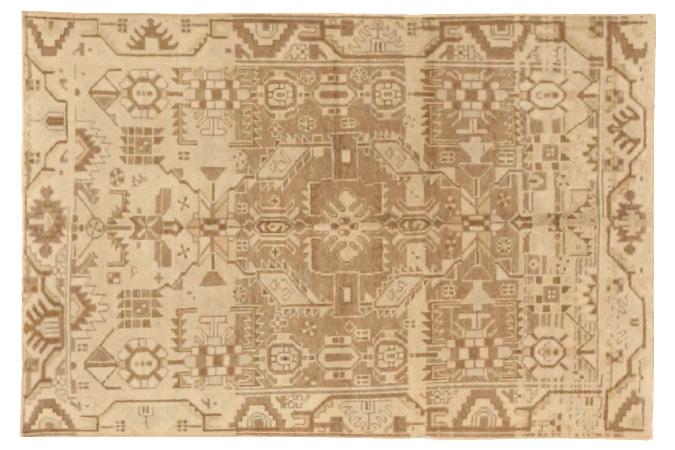 Antique Persian Malayer Transitional Rug 16112