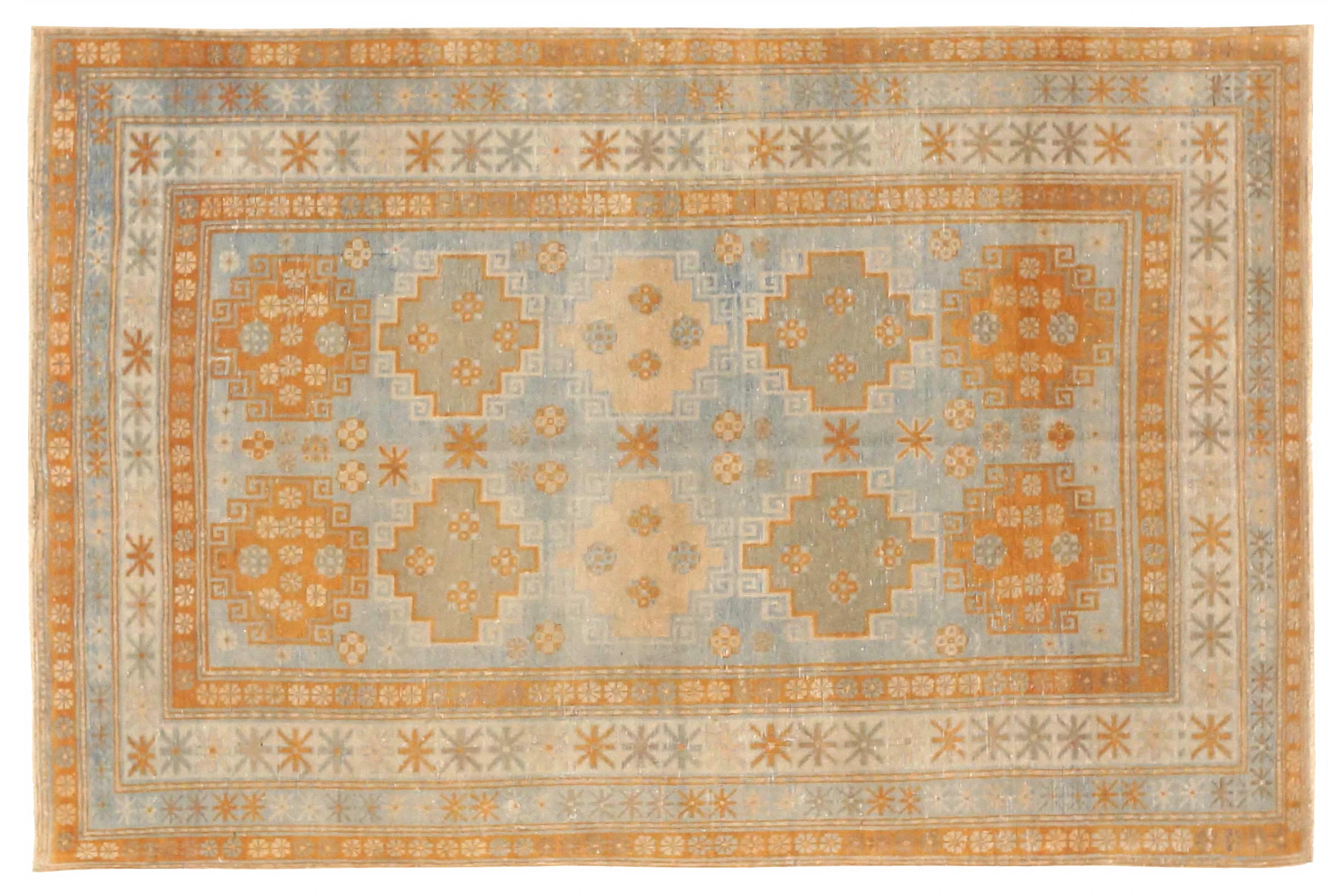 Antique Russia Transitional Rug 16125