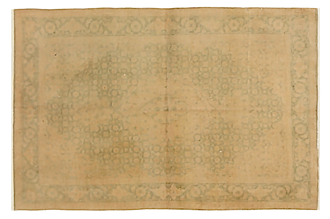 Persian Tabriz Transitional Rug 16126