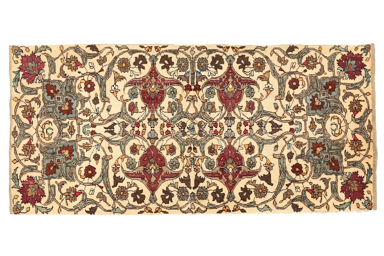 Antique Persian Semnan Traditional Rug 16175
