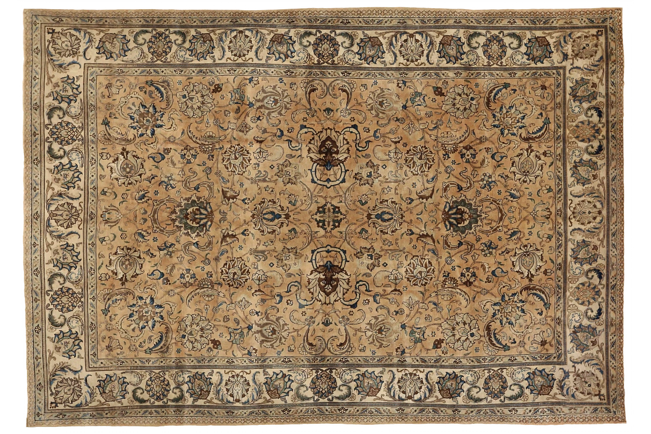 Antique Persian Tabriz Transitional Rug 16202