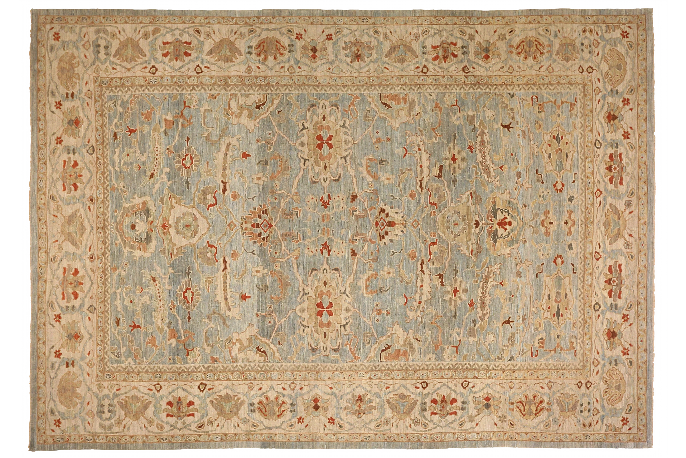 Persian Sultanabad Transitional Rug 16393