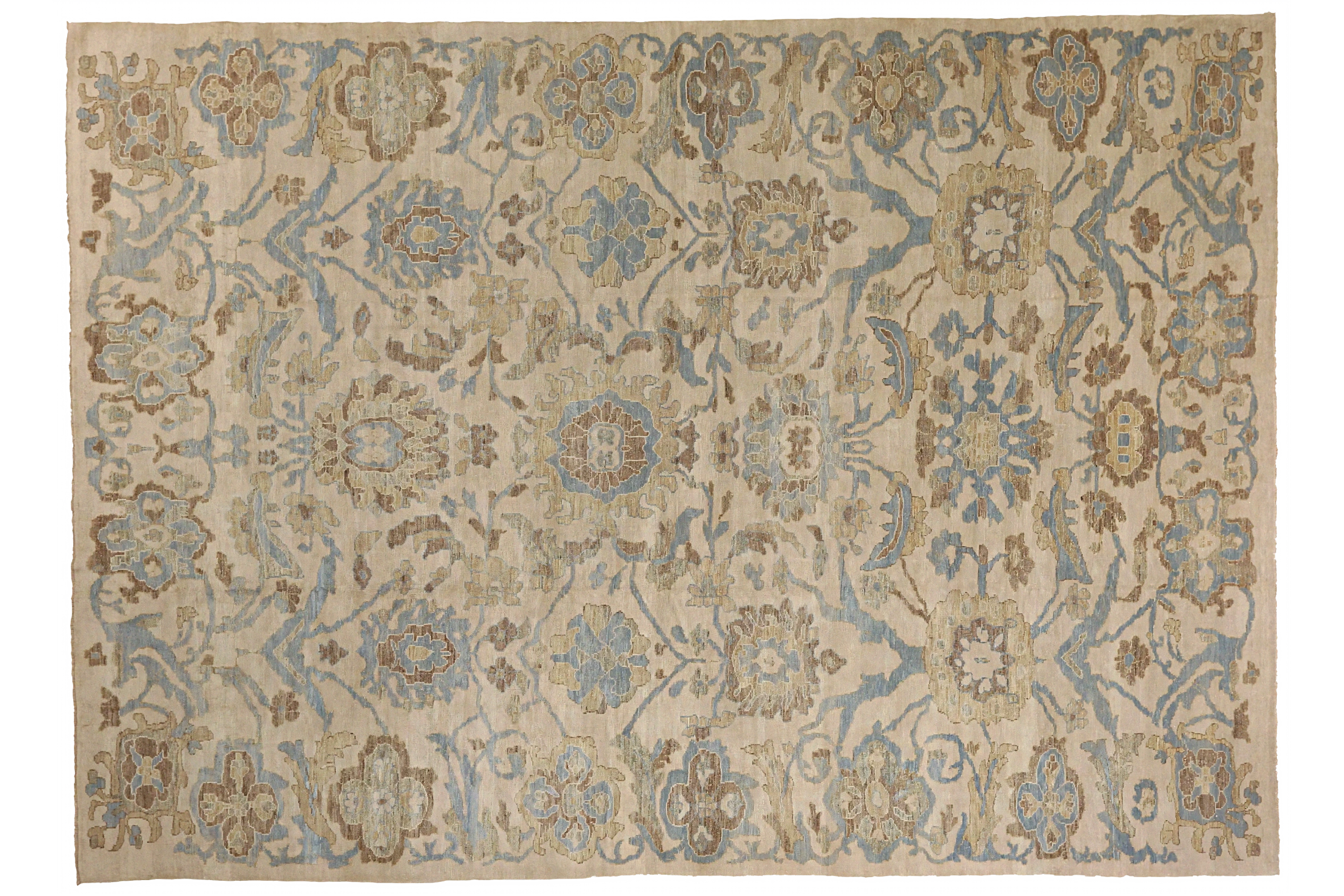 Persian Sultanabad Transitional Rug 16406