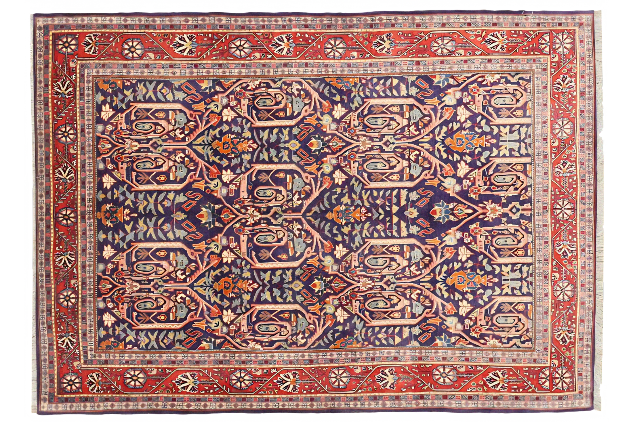 Persian Sarouk Traditional Rug 16435