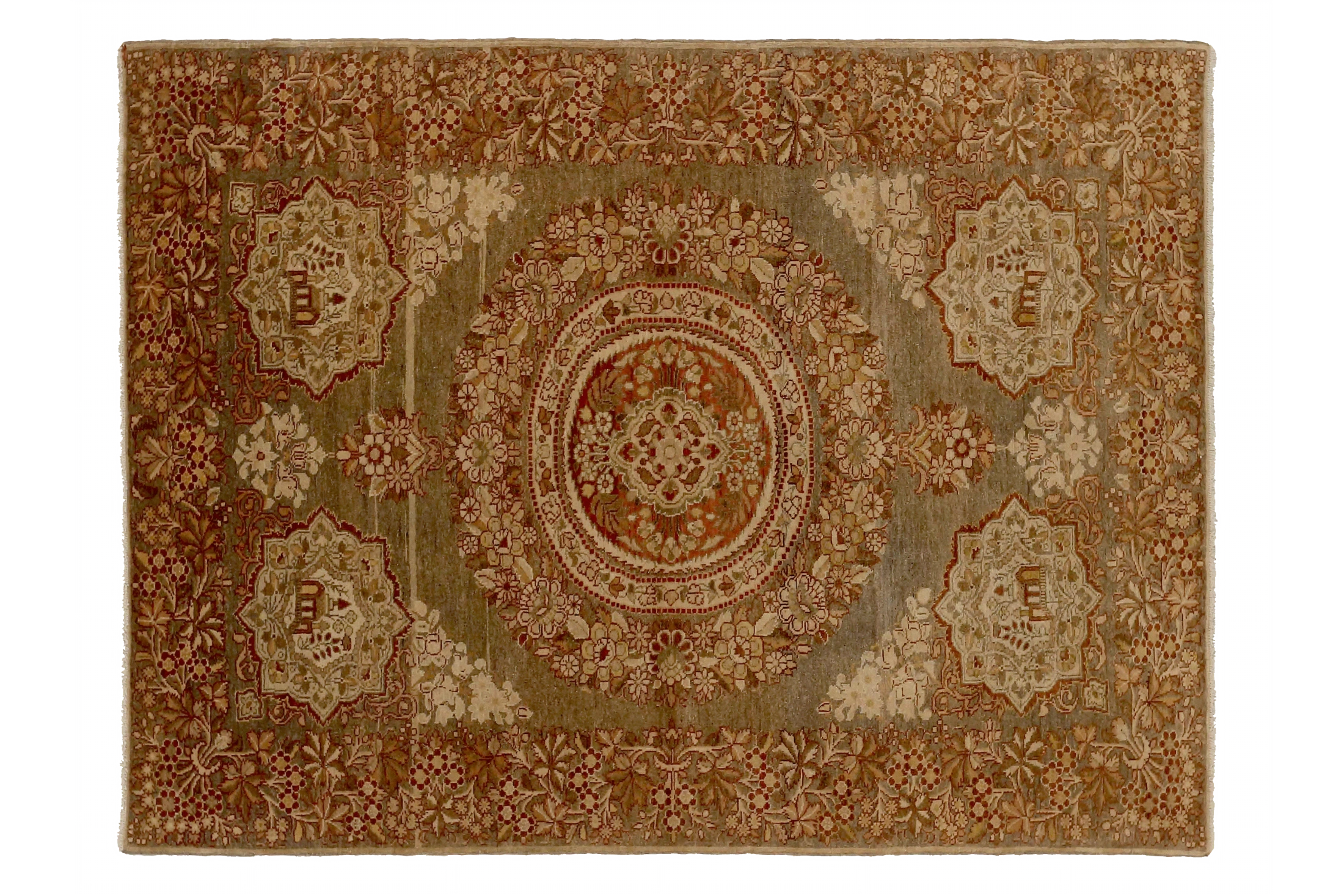 Antique Persian Malayer Traditional Rug 51832