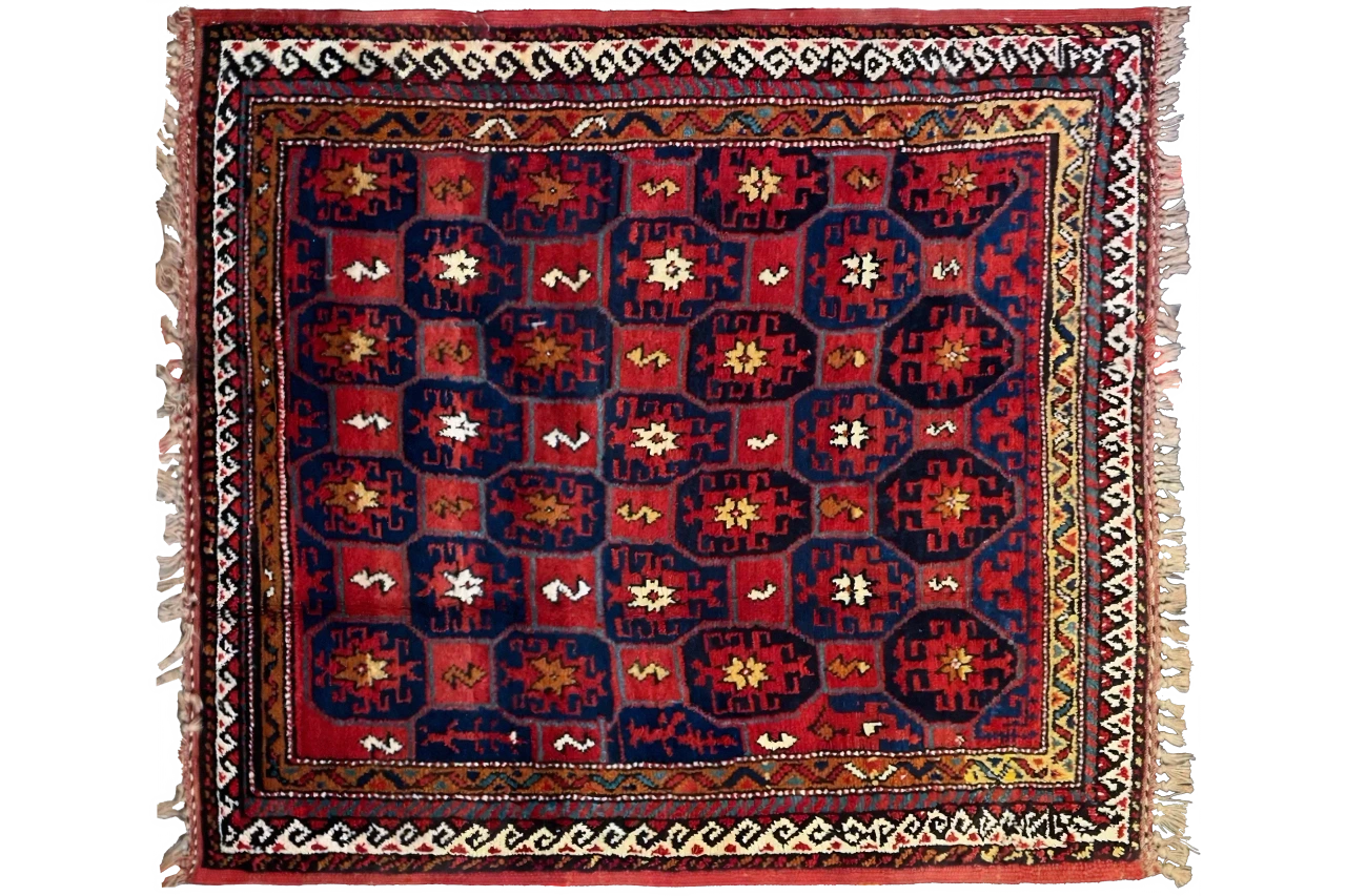 Antique Persian Kurdish Traditional Rug 51834