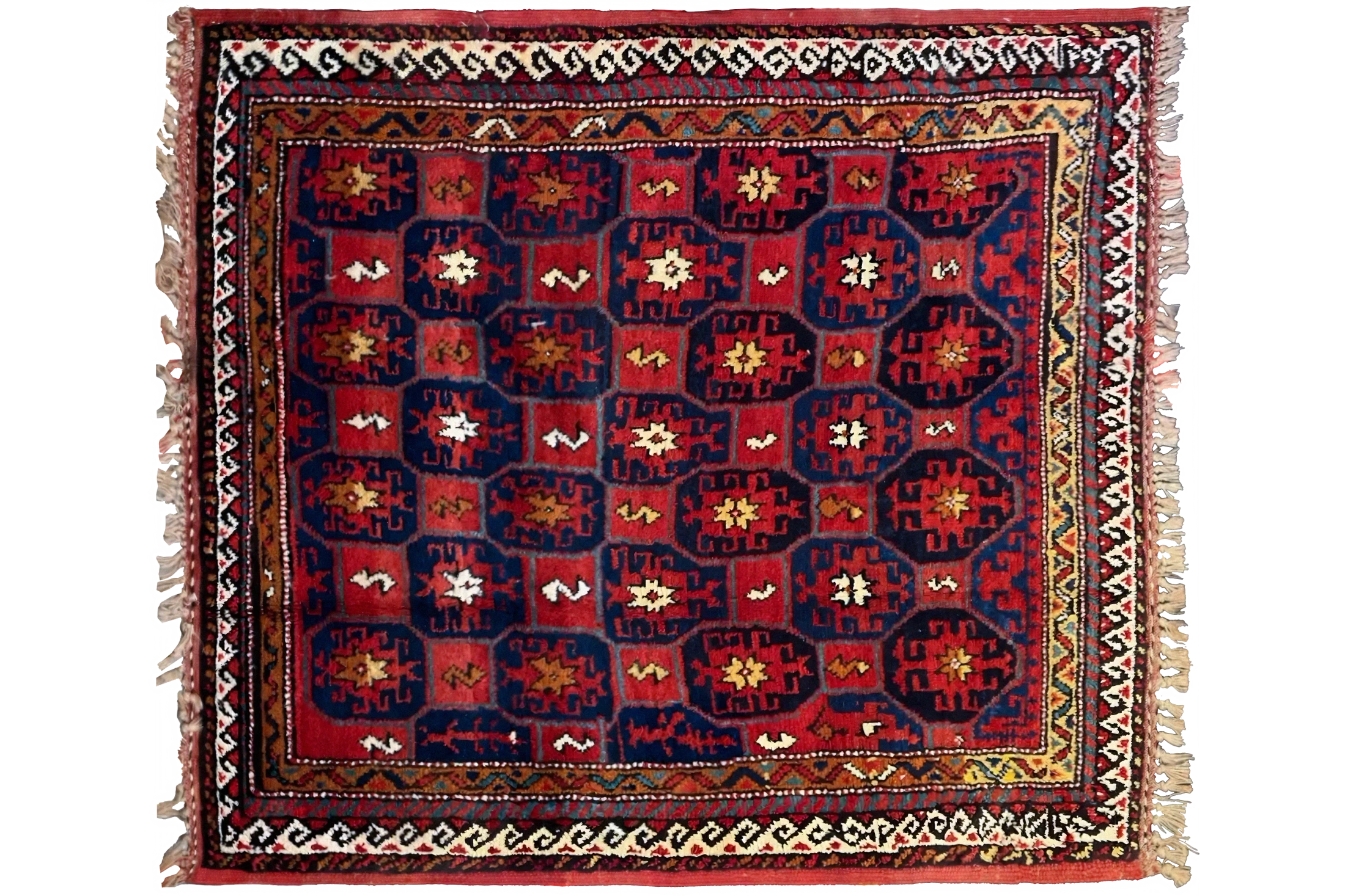 Antique Persian Kurdish Traditional Rug 51834