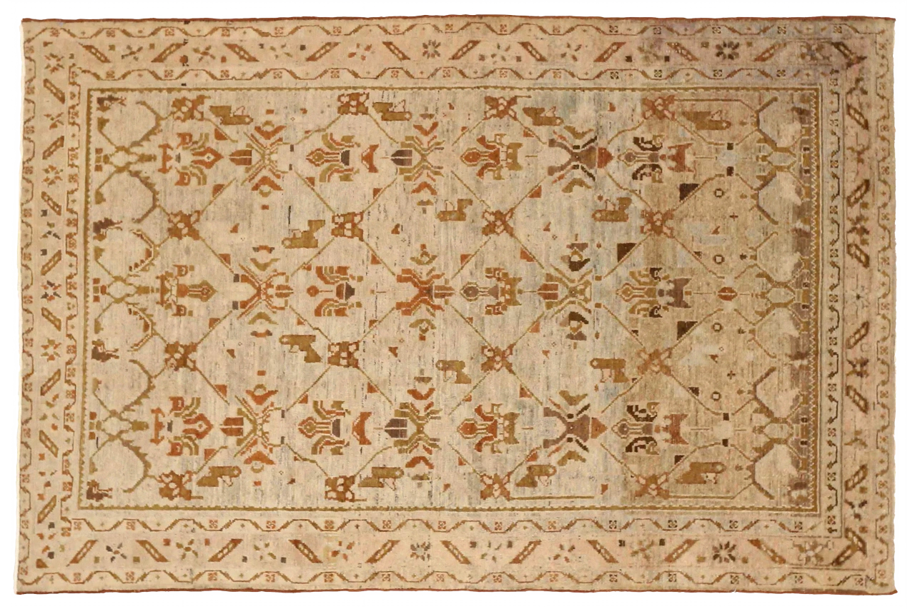 Antique Persian Malayer Transitional Rug 51845