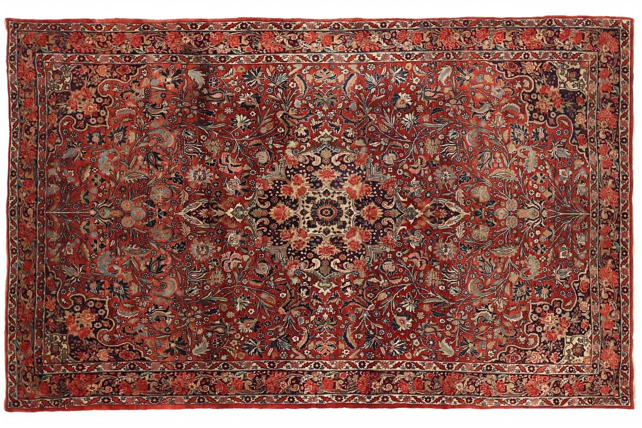 Antique Persian Bijar Traditional Rug 51875
