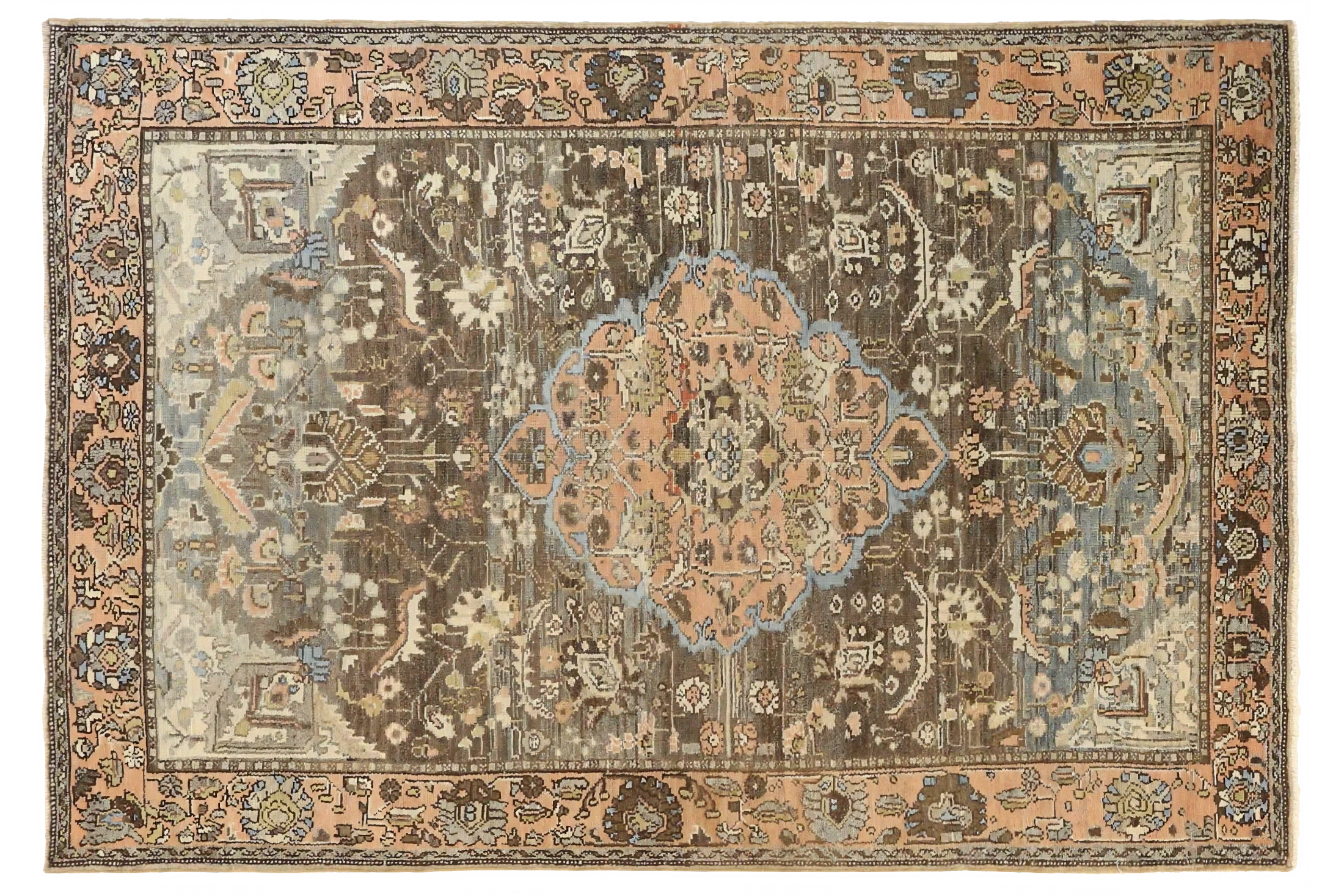 Antique Persian Transitional Rug 51876