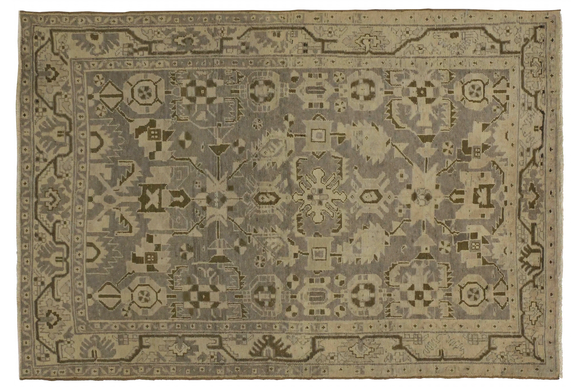 Antique Persian Malayer Transitional Rug 51881