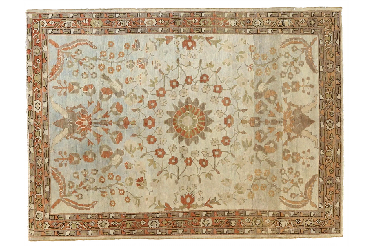 Antique Persian Malayer Transitional Rug 51884