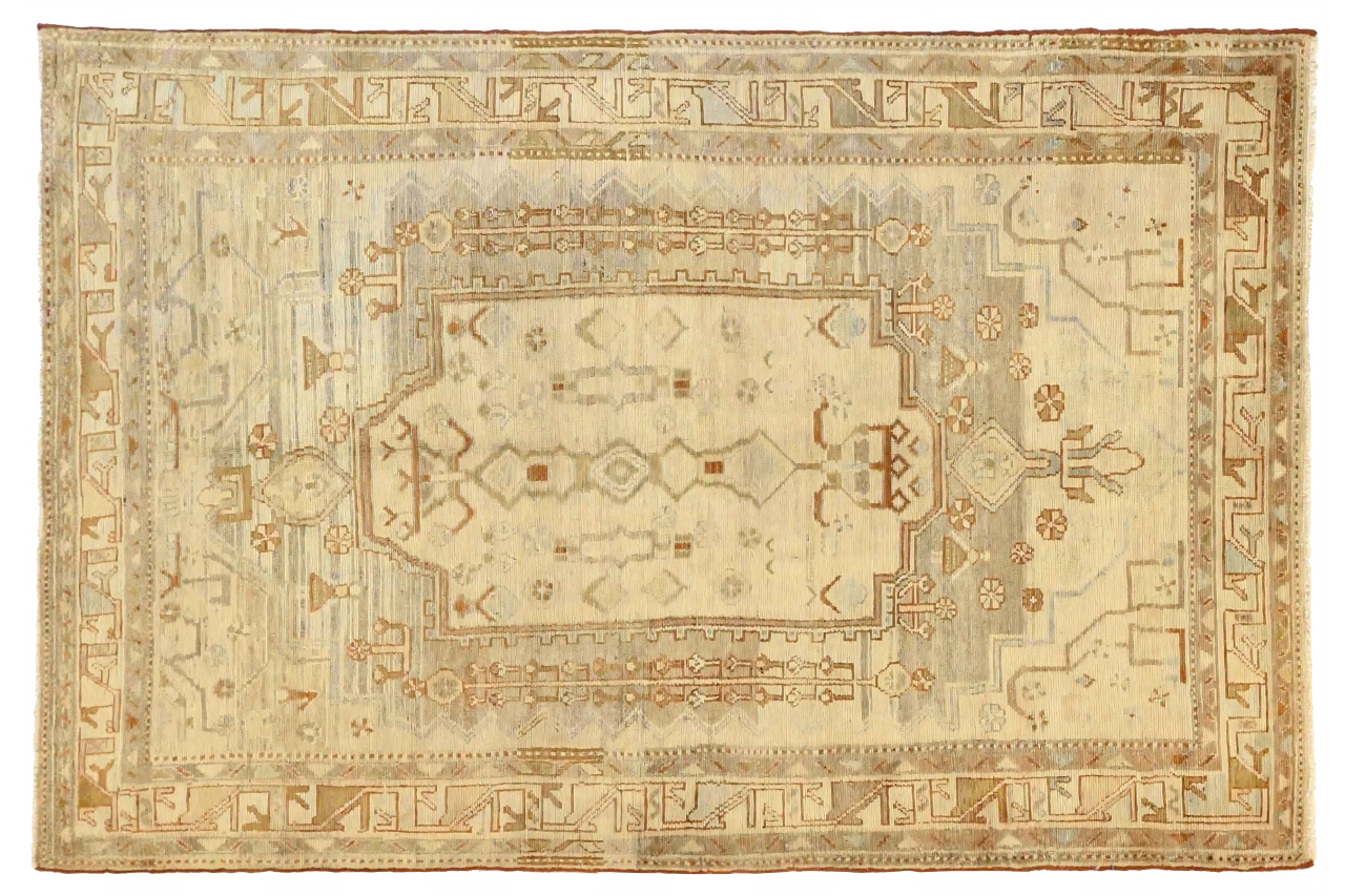 Antique Persian Malayer Transitional Rug 51888