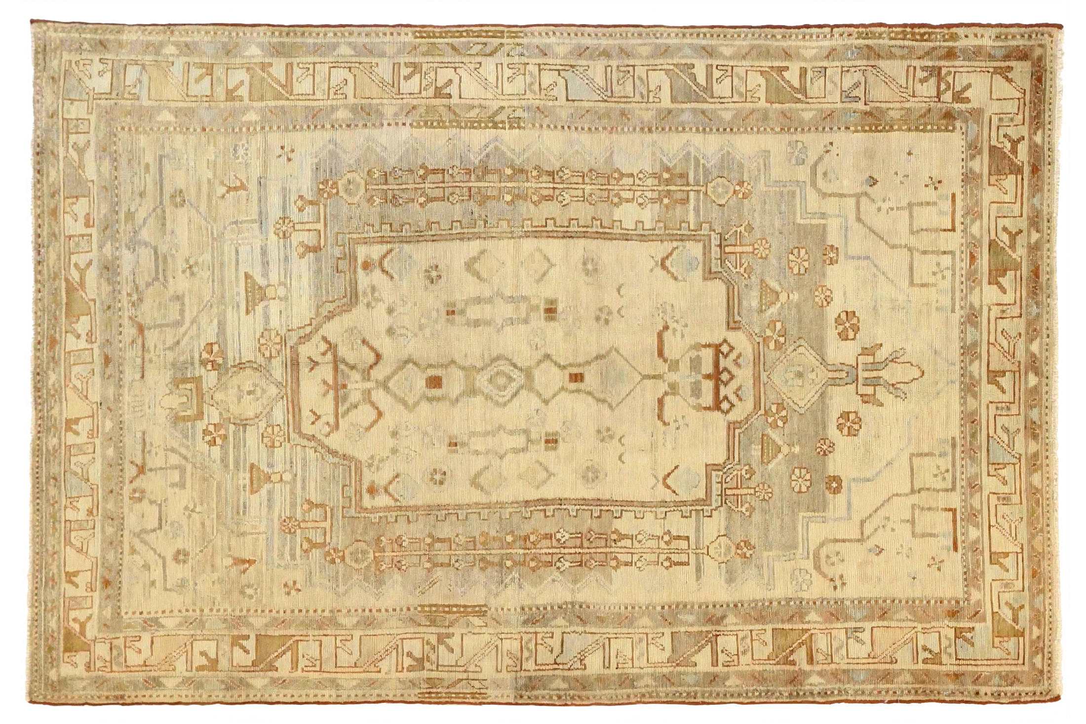 Antique Persian Malayer Transitional Rug 51888