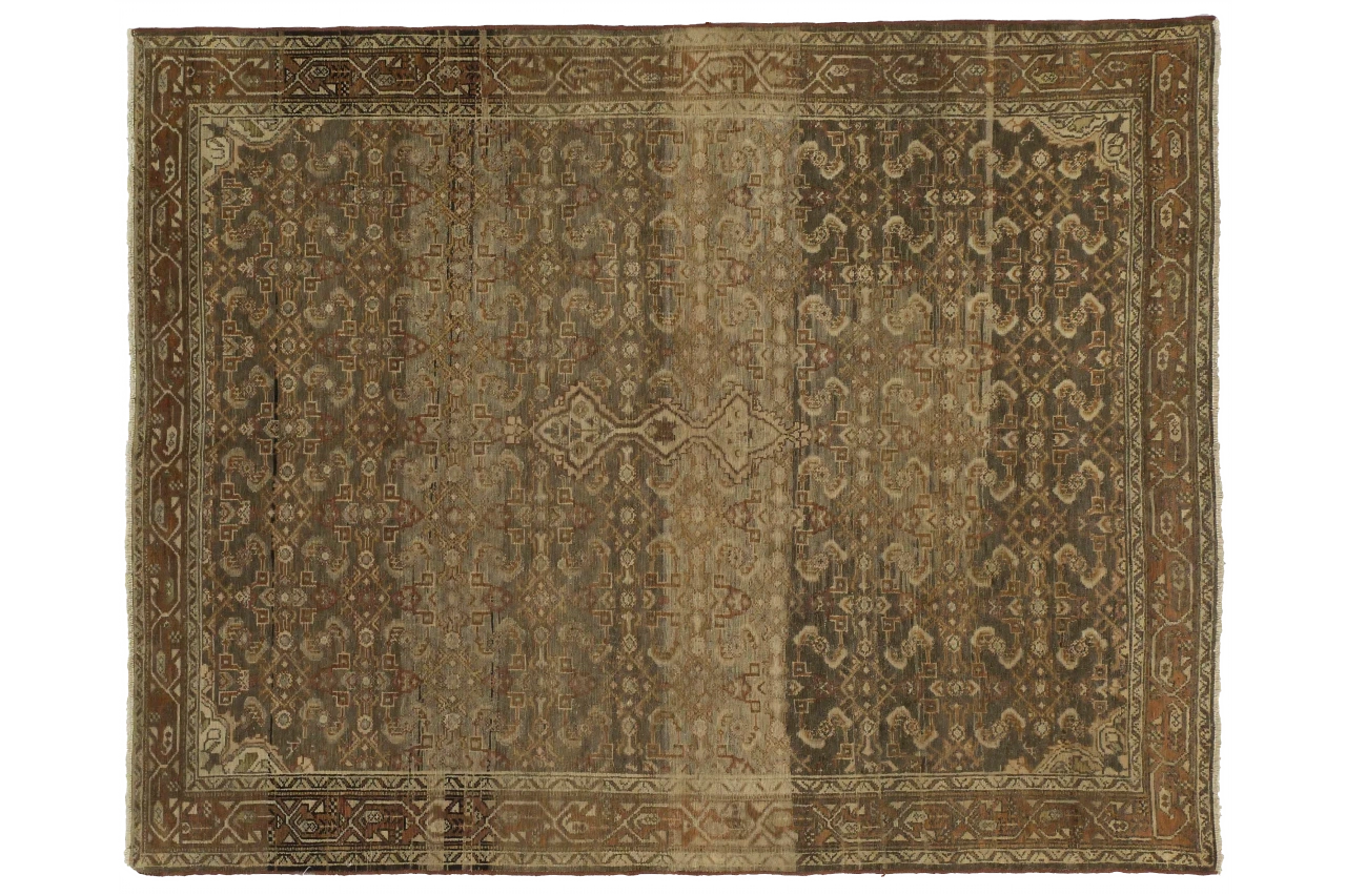 Antique Persian Malayer Transitional Rug 51902