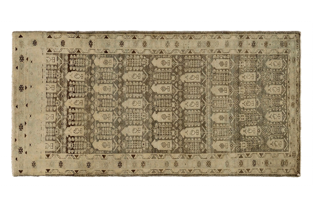 Antique Persian Malayer Transitional Rug 51908