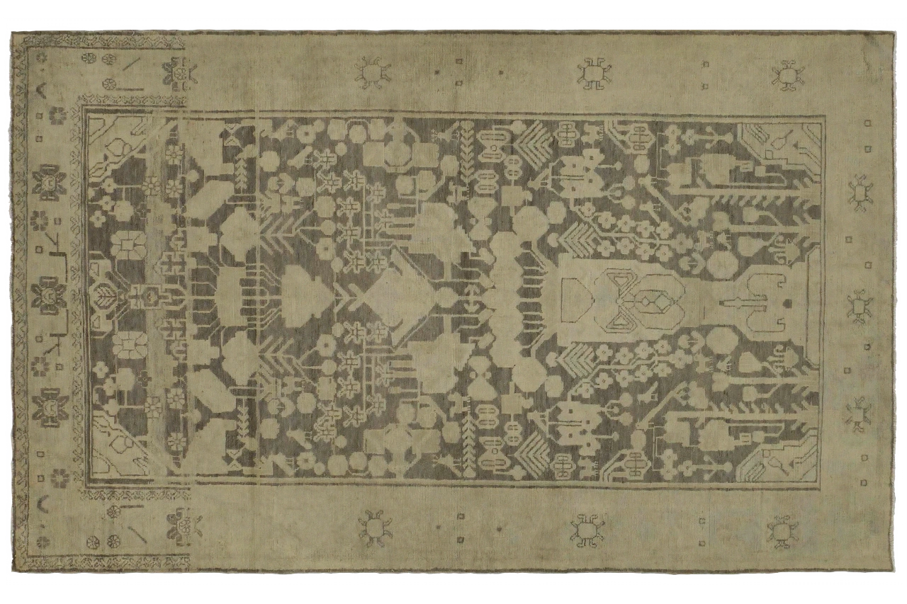 Antique Persian Malayer Transitional Rug 51912