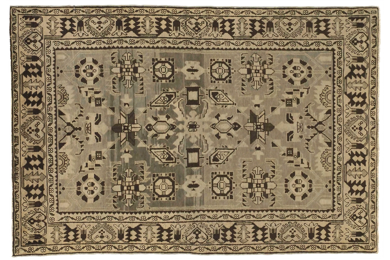Antique Persian Malayer Transitional Rug 51926