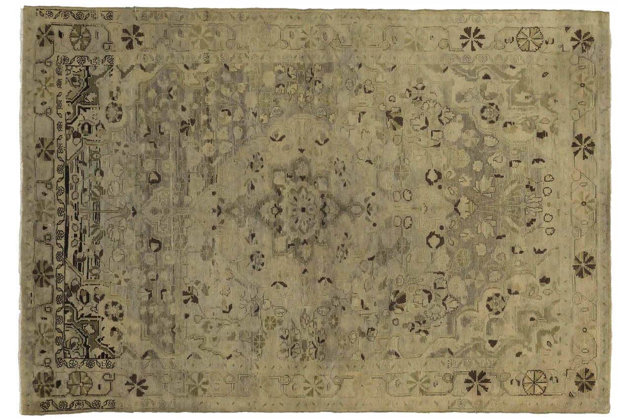 Antique Persian Malayer Transitional Rug 51934