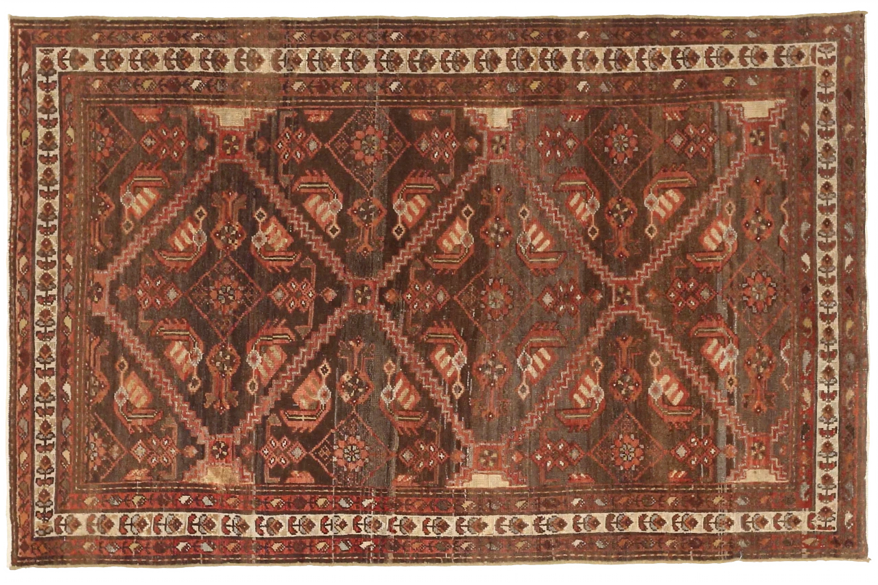 Antique Persian Transitional Rug 51935
